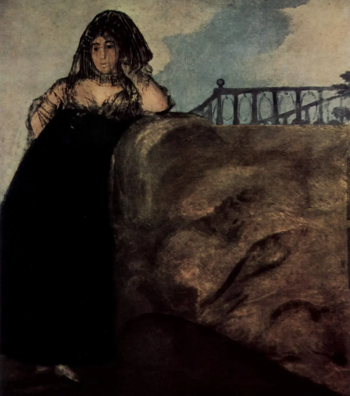 La Leocadia, one of Goya's Black Paintings