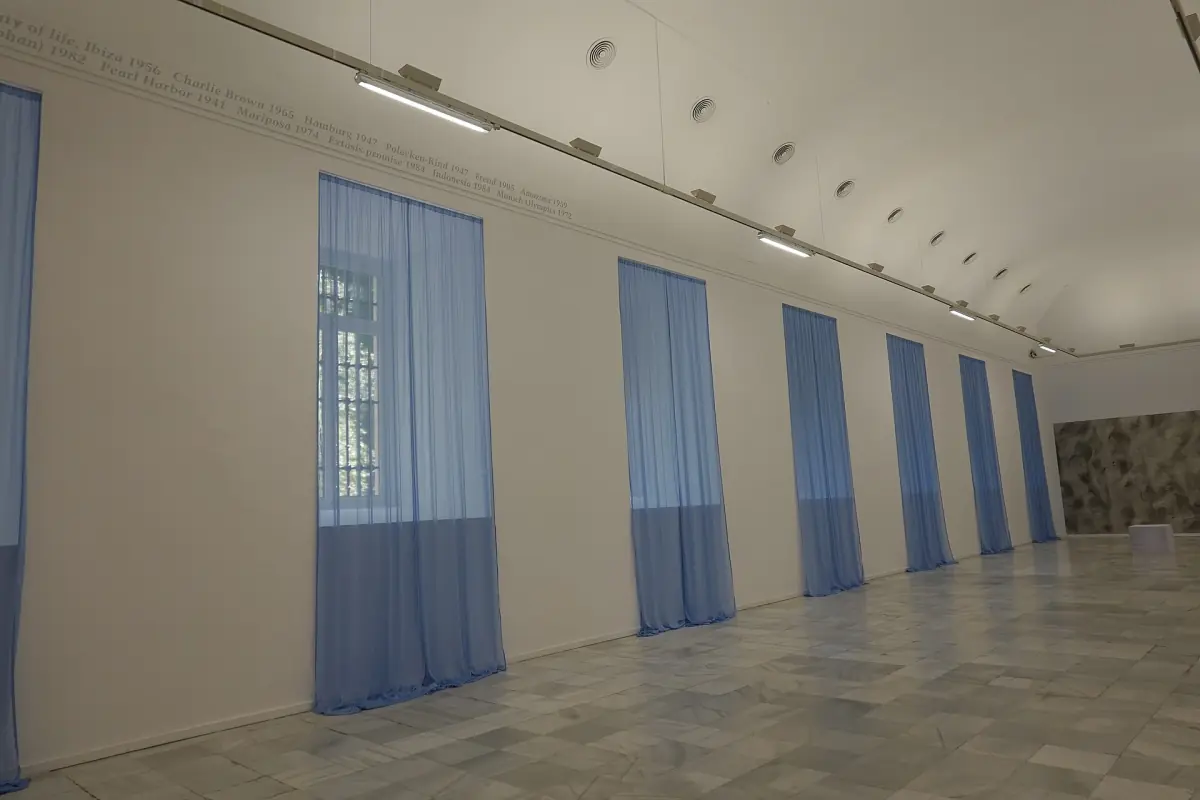 A gallery inside the Reina Sofía