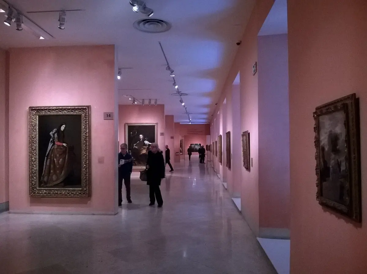 A gallery in the Thyssen-Bornemisza museum